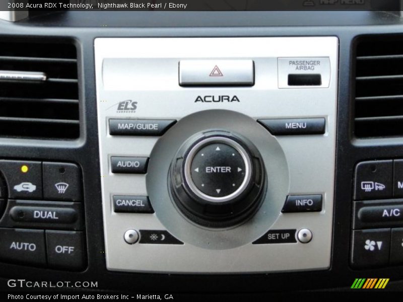 Nighthawk Black Pearl / Ebony 2008 Acura RDX Technology