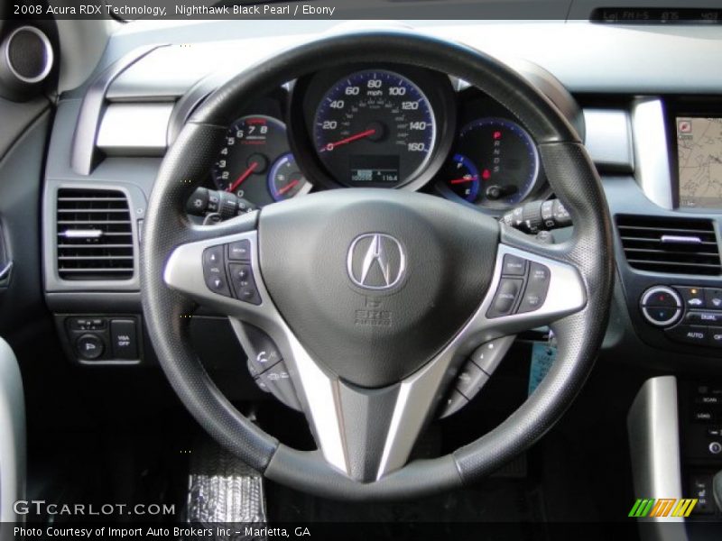 Nighthawk Black Pearl / Ebony 2008 Acura RDX Technology