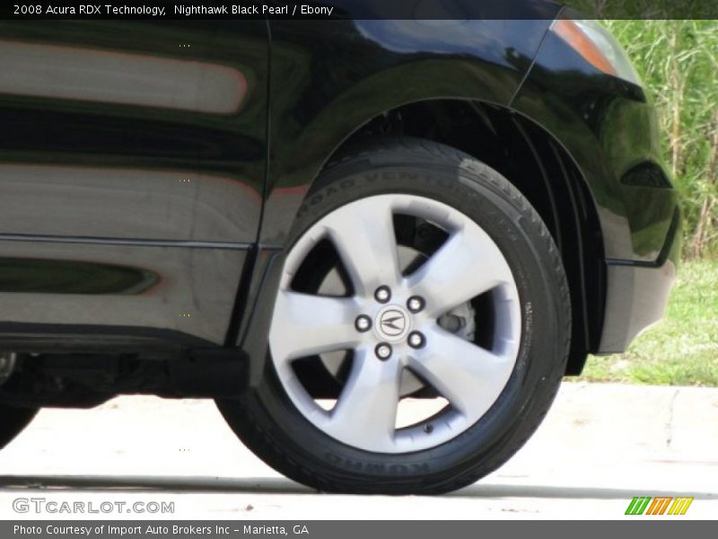 Nighthawk Black Pearl / Ebony 2008 Acura RDX Technology