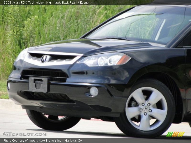Nighthawk Black Pearl / Ebony 2008 Acura RDX Technology