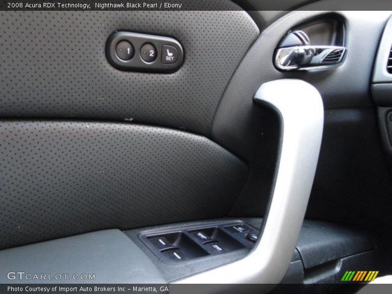 Nighthawk Black Pearl / Ebony 2008 Acura RDX Technology