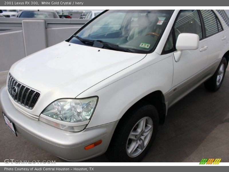 White Gold Crystal / Ivory 2001 Lexus RX 300