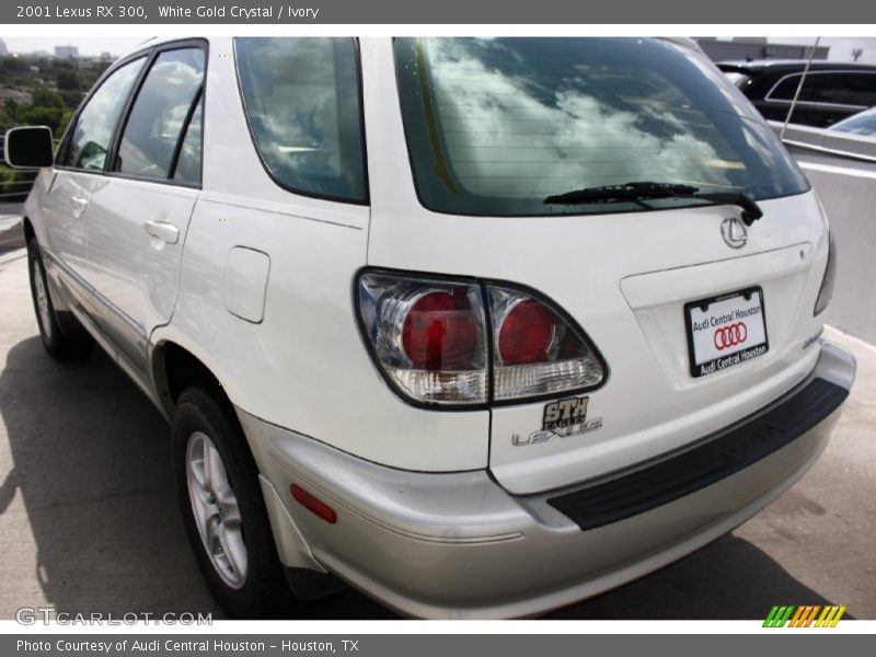 White Gold Crystal / Ivory 2001 Lexus RX 300