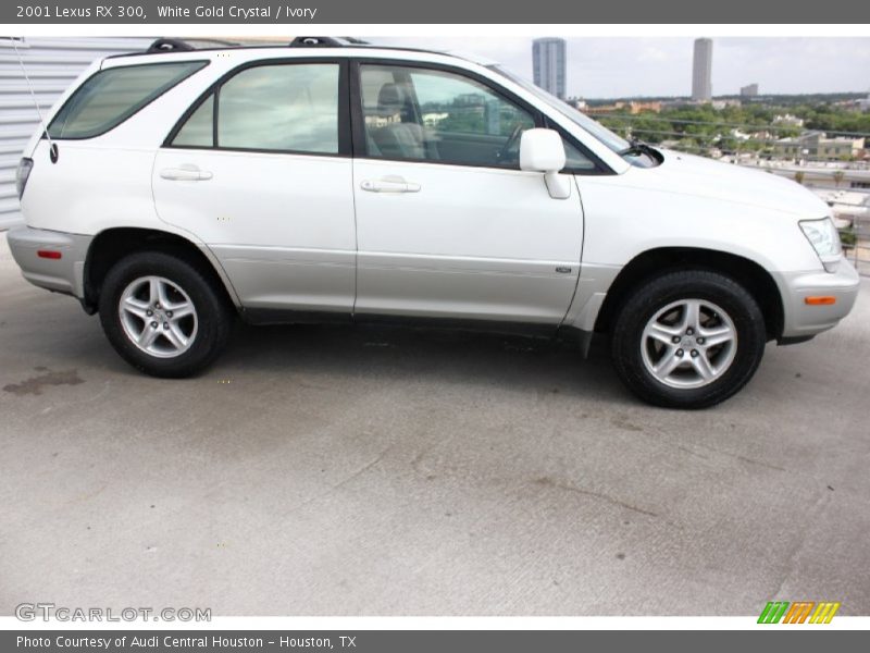 White Gold Crystal / Ivory 2001 Lexus RX 300