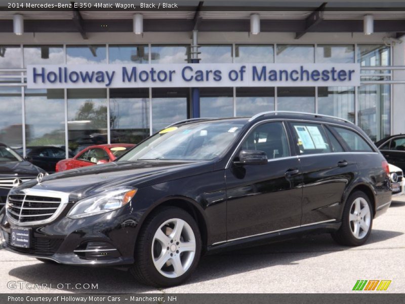 Black / Black 2014 Mercedes-Benz E 350 4Matic Wagon