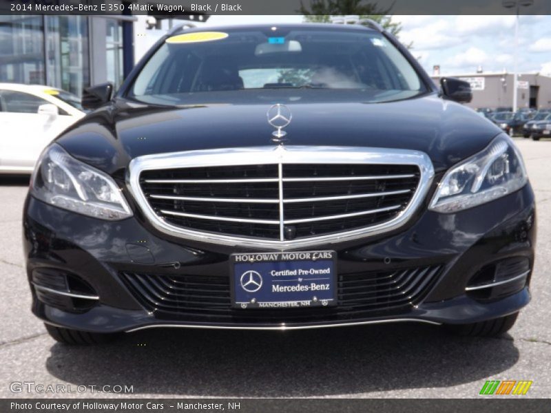 Black / Black 2014 Mercedes-Benz E 350 4Matic Wagon