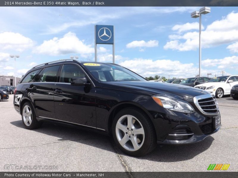 Black / Black 2014 Mercedes-Benz E 350 4Matic Wagon