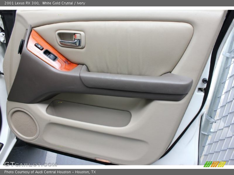 White Gold Crystal / Ivory 2001 Lexus RX 300