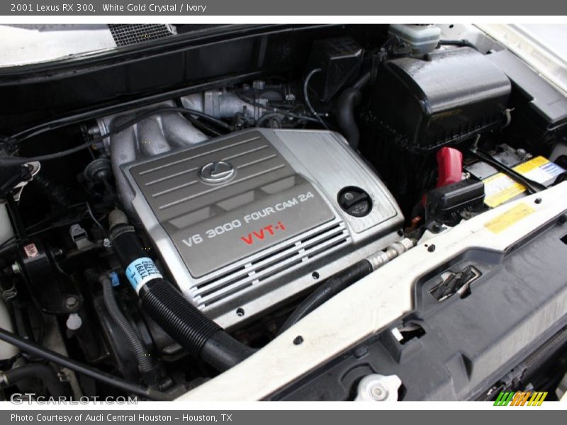 White Gold Crystal / Ivory 2001 Lexus RX 300