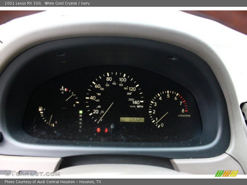 White Gold Crystal / Ivory 2001 Lexus RX 300