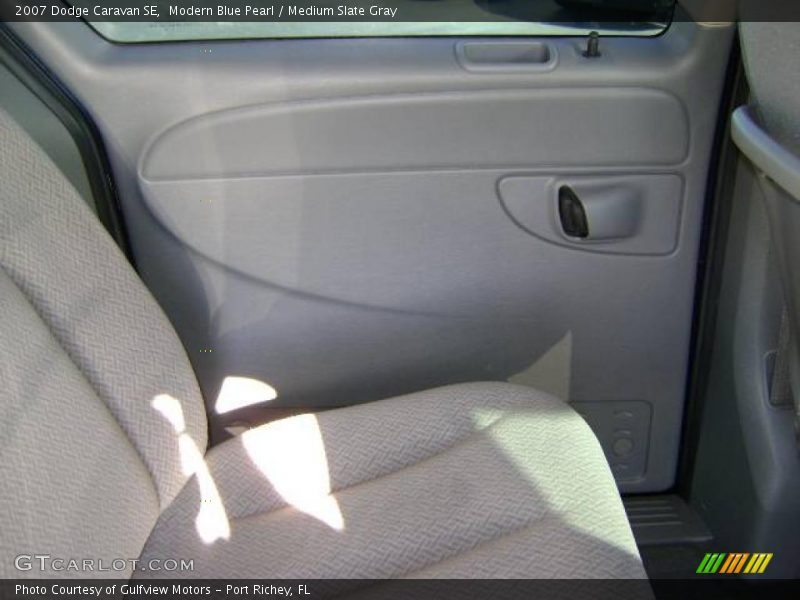 Modern Blue Pearl / Medium Slate Gray 2007 Dodge Caravan SE