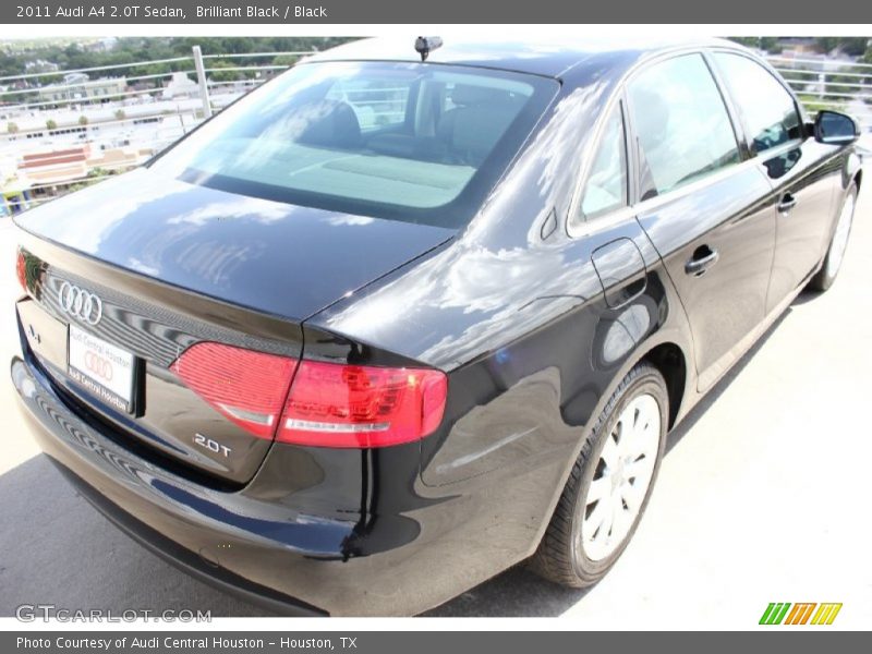 Brilliant Black / Black 2011 Audi A4 2.0T Sedan