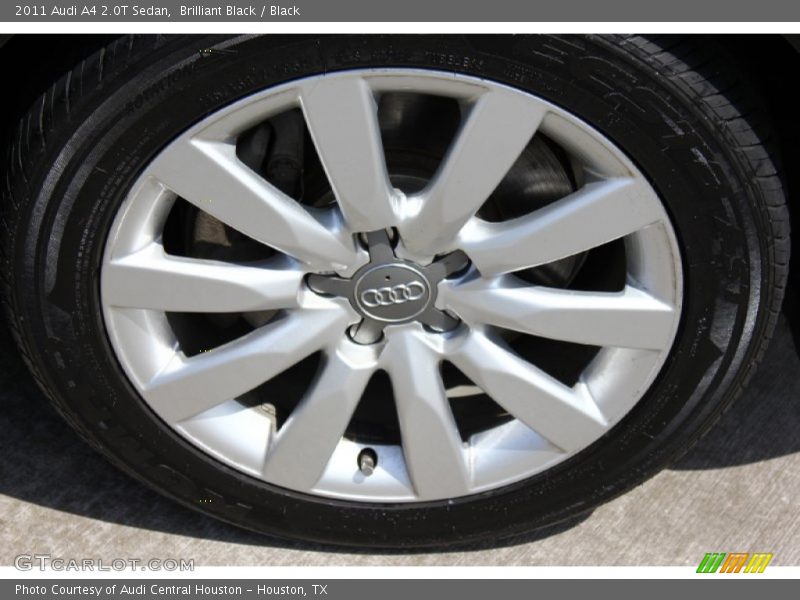 Brilliant Black / Black 2011 Audi A4 2.0T Sedan