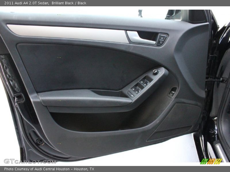 Brilliant Black / Black 2011 Audi A4 2.0T Sedan