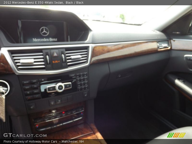 Black / Black 2012 Mercedes-Benz E 350 4Matic Sedan