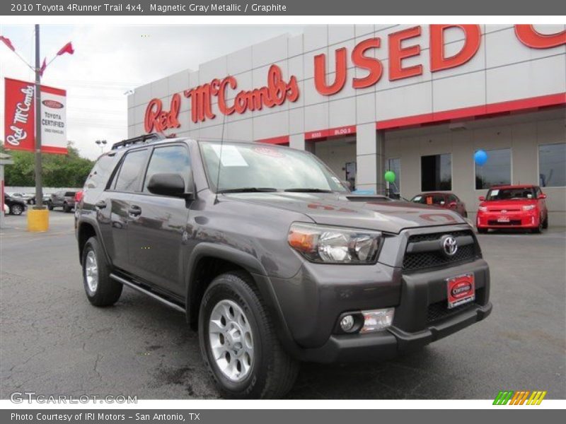 Magnetic Gray Metallic / Graphite 2010 Toyota 4Runner Trail 4x4