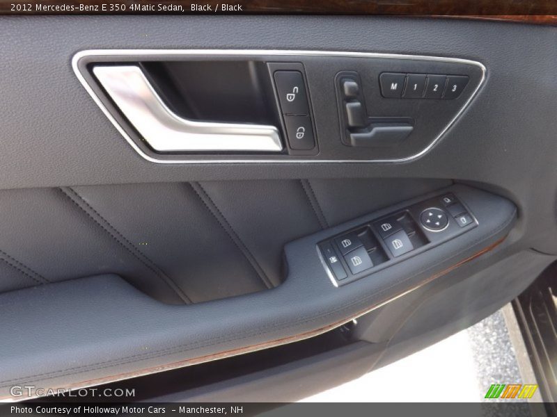Black / Black 2012 Mercedes-Benz E 350 4Matic Sedan