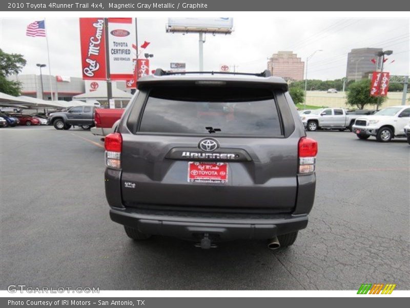 Magnetic Gray Metallic / Graphite 2010 Toyota 4Runner Trail 4x4