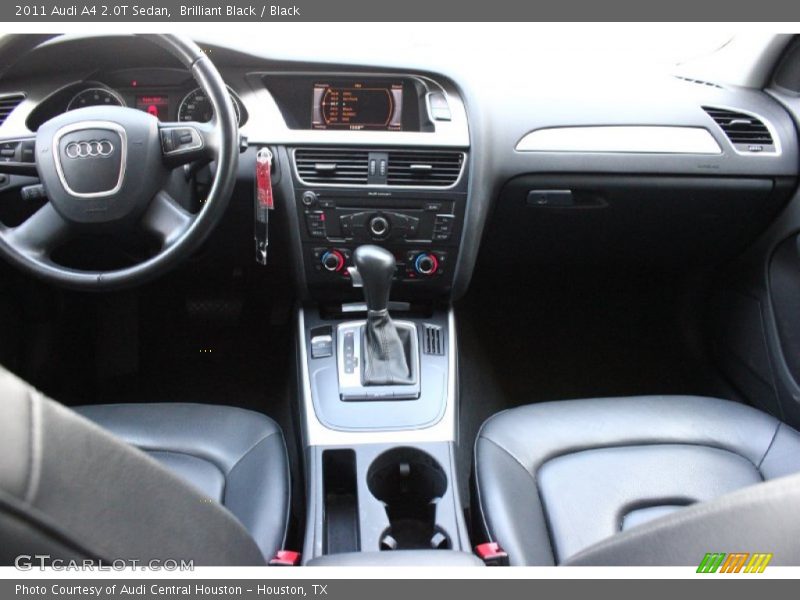 Brilliant Black / Black 2011 Audi A4 2.0T Sedan