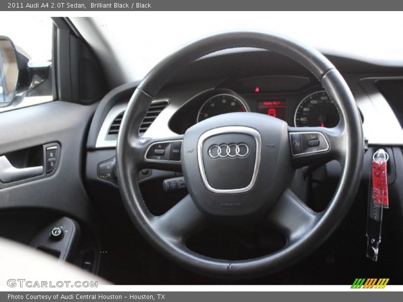 Brilliant Black / Black 2011 Audi A4 2.0T Sedan