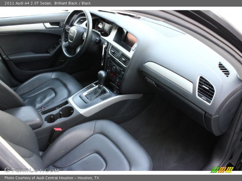 Brilliant Black / Black 2011 Audi A4 2.0T Sedan