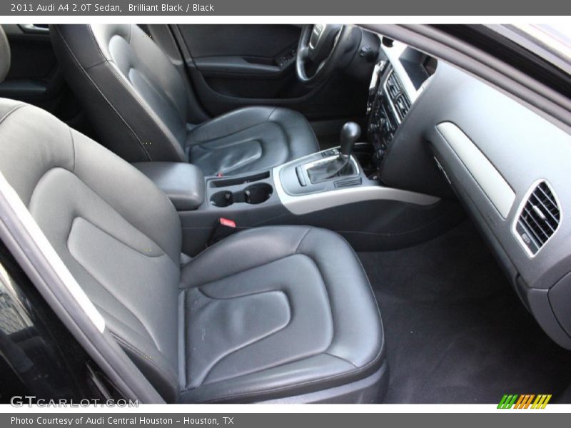 Brilliant Black / Black 2011 Audi A4 2.0T Sedan