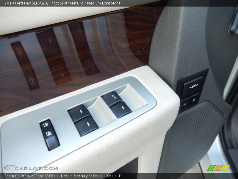 Ingot Silver Metallic / Medium Light Stone 2010 Ford Flex SEL AWD