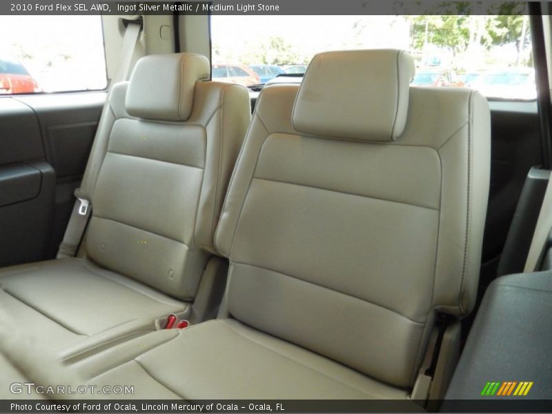 Ingot Silver Metallic / Medium Light Stone 2010 Ford Flex SEL AWD