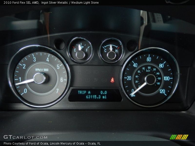  2010 Flex SEL AWD SEL AWD Gauges