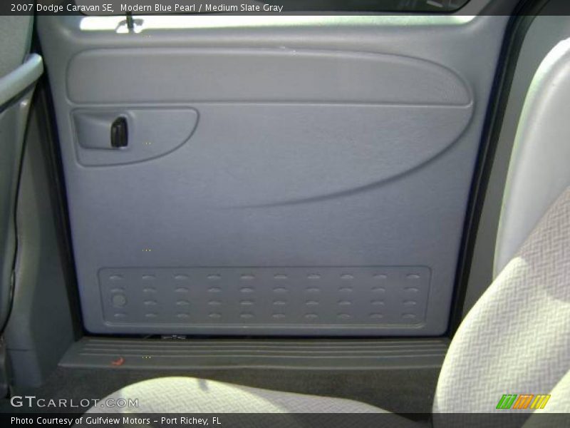 Modern Blue Pearl / Medium Slate Gray 2007 Dodge Caravan SE