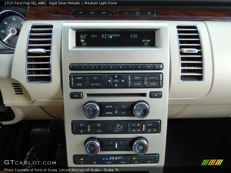 Controls of 2010 Flex SEL AWD