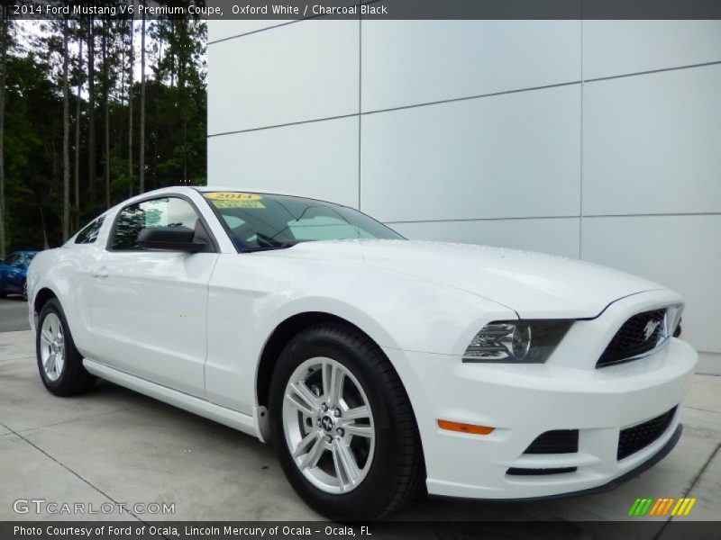 Front 3/4 View of 2014 Mustang V6 Premium Coupe