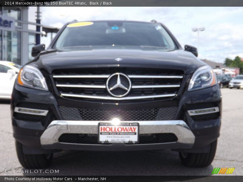 Black / Black 2014 Mercedes-Benz ML 350 BlueTEC 4Matic