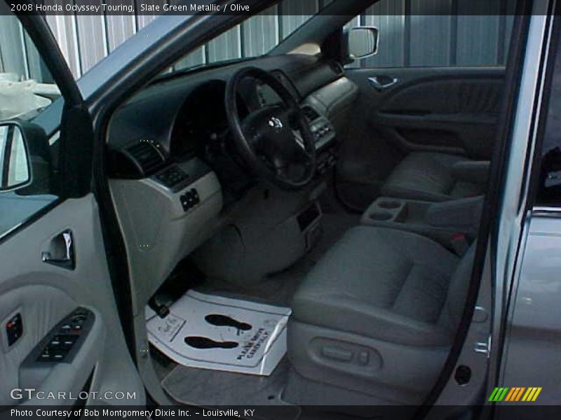 Slate Green Metallic / Olive 2008 Honda Odyssey Touring