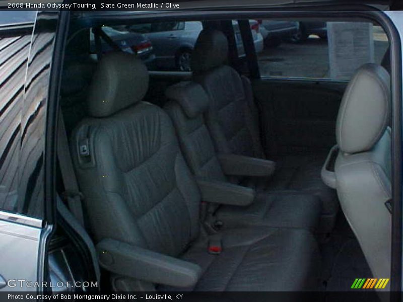 Slate Green Metallic / Olive 2008 Honda Odyssey Touring