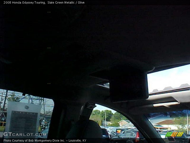 Slate Green Metallic / Olive 2008 Honda Odyssey Touring