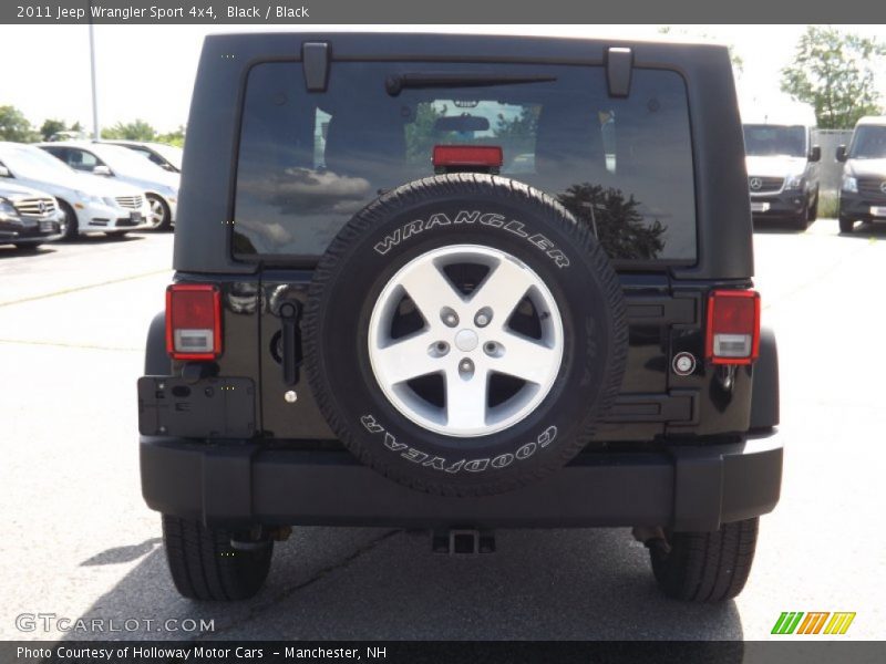 Black / Black 2011 Jeep Wrangler Sport 4x4