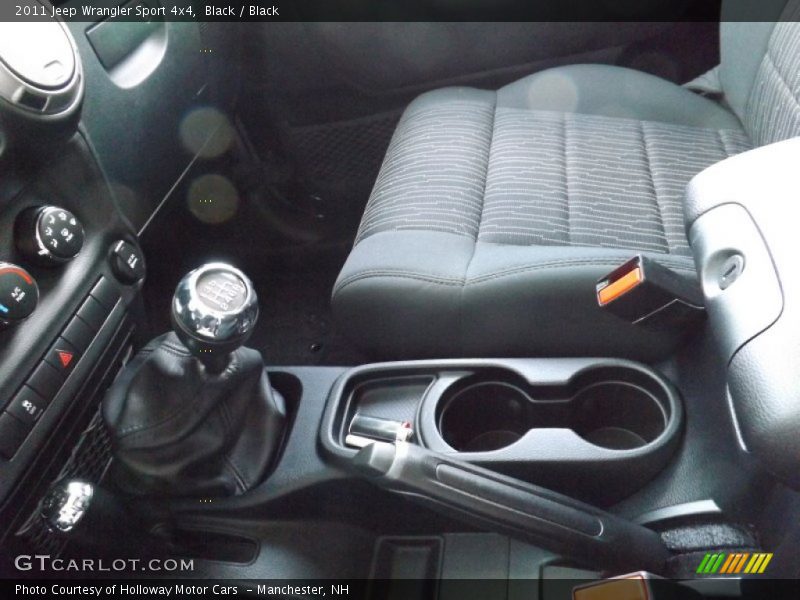 Black / Black 2011 Jeep Wrangler Sport 4x4