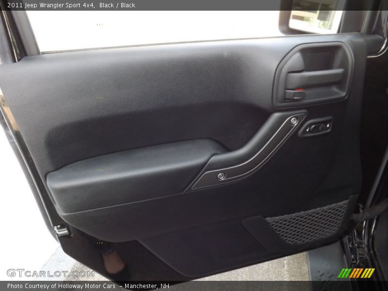 Black / Black 2011 Jeep Wrangler Sport 4x4