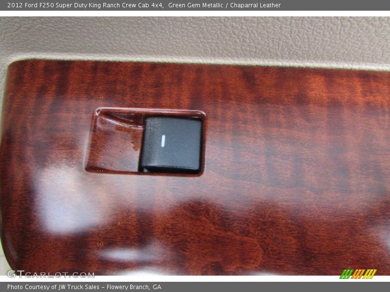 Green Gem Metallic / Chaparral Leather 2012 Ford F250 Super Duty King Ranch Crew Cab 4x4