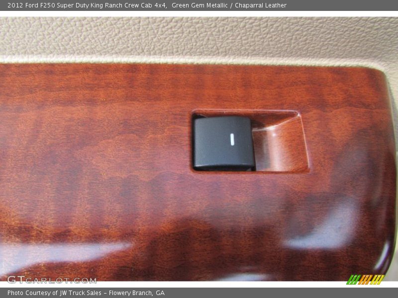 Green Gem Metallic / Chaparral Leather 2012 Ford F250 Super Duty King Ranch Crew Cab 4x4