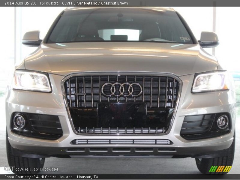 Cuvee Silver Metallic / Chestnut Brown 2014 Audi Q5 2.0 TFSI quattro