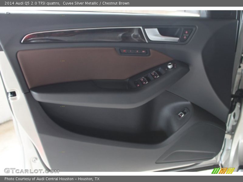 Cuvee Silver Metallic / Chestnut Brown 2014 Audi Q5 2.0 TFSI quattro
