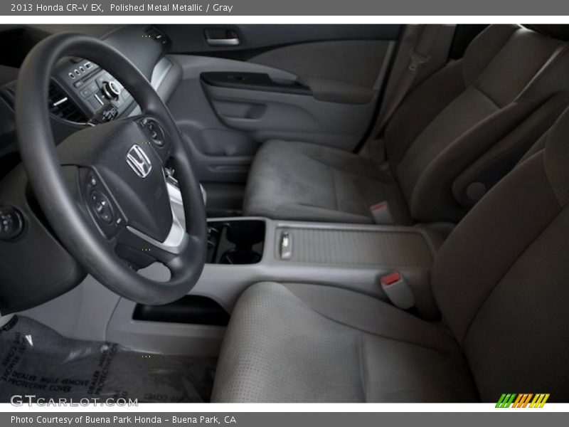 Polished Metal Metallic / Gray 2013 Honda CR-V EX