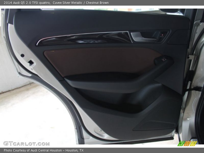 Cuvee Silver Metallic / Chestnut Brown 2014 Audi Q5 2.0 TFSI quattro