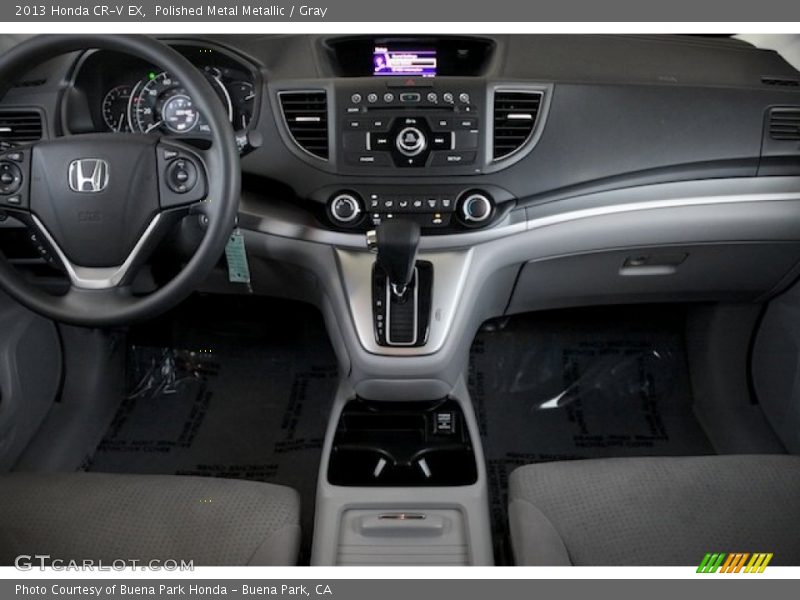 Polished Metal Metallic / Gray 2013 Honda CR-V EX