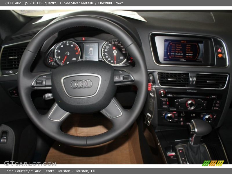 Cuvee Silver Metallic / Chestnut Brown 2014 Audi Q5 2.0 TFSI quattro