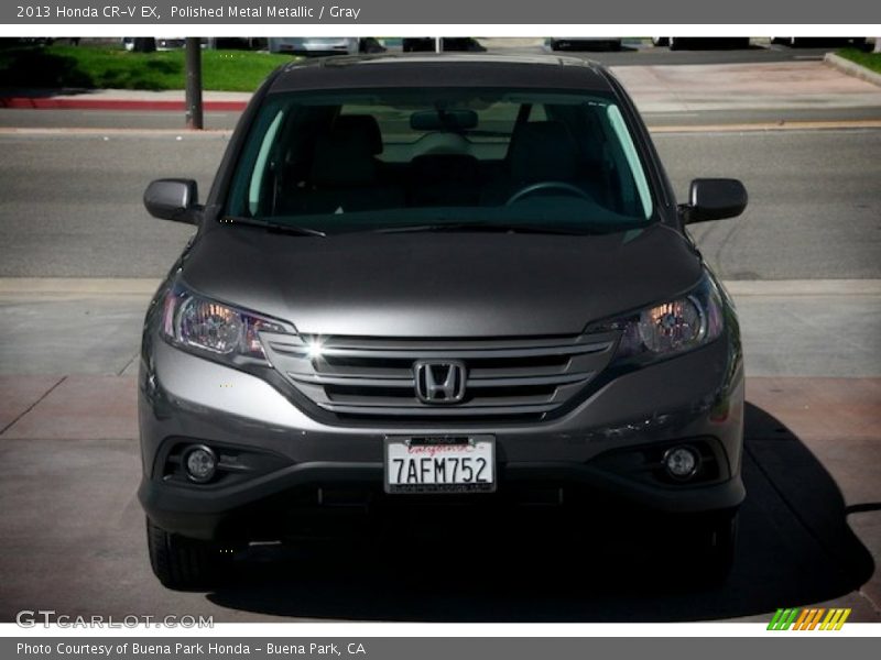 Polished Metal Metallic / Gray 2013 Honda CR-V EX