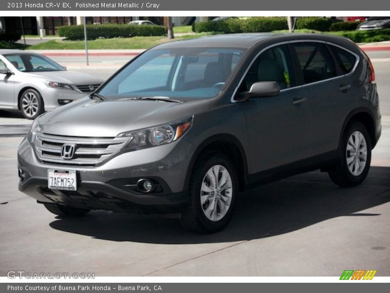 Polished Metal Metallic / Gray 2013 Honda CR-V EX