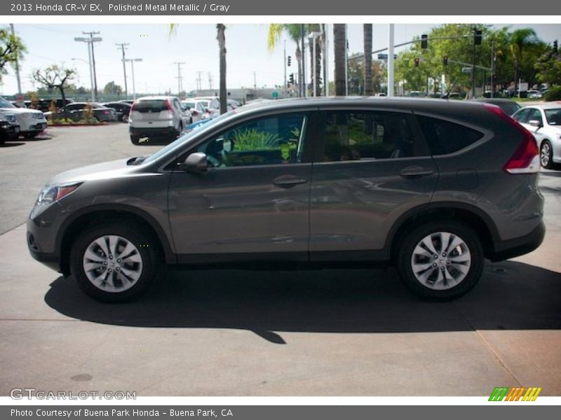 Polished Metal Metallic / Gray 2013 Honda CR-V EX